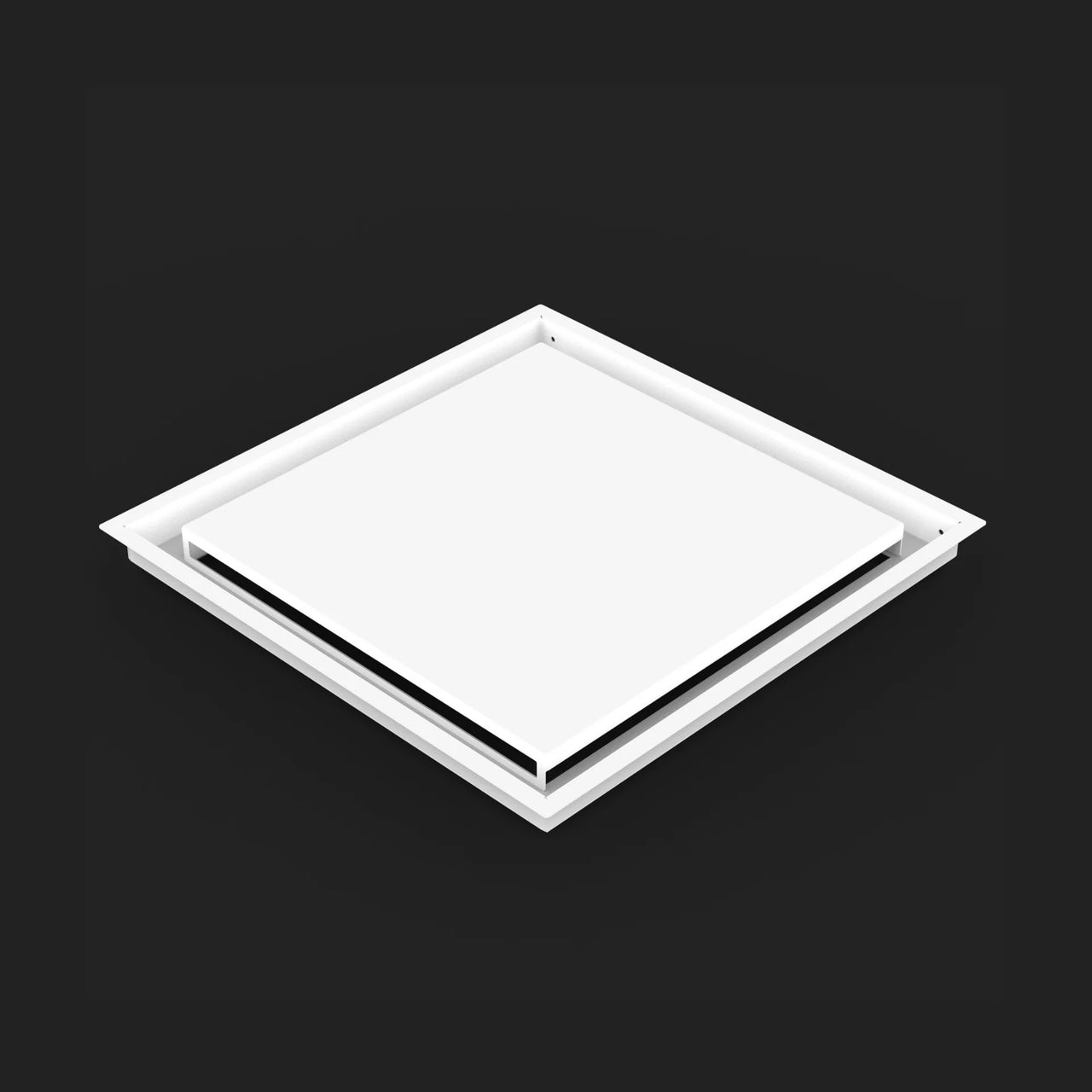 6x6 Ceiling Vent Cover – Drop-In Design | Metal Air Vent Cover in White