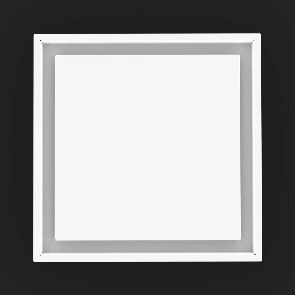6x6 Ceiling Vent Cover – Drop-In Design | Metal Air Vent Cover in White