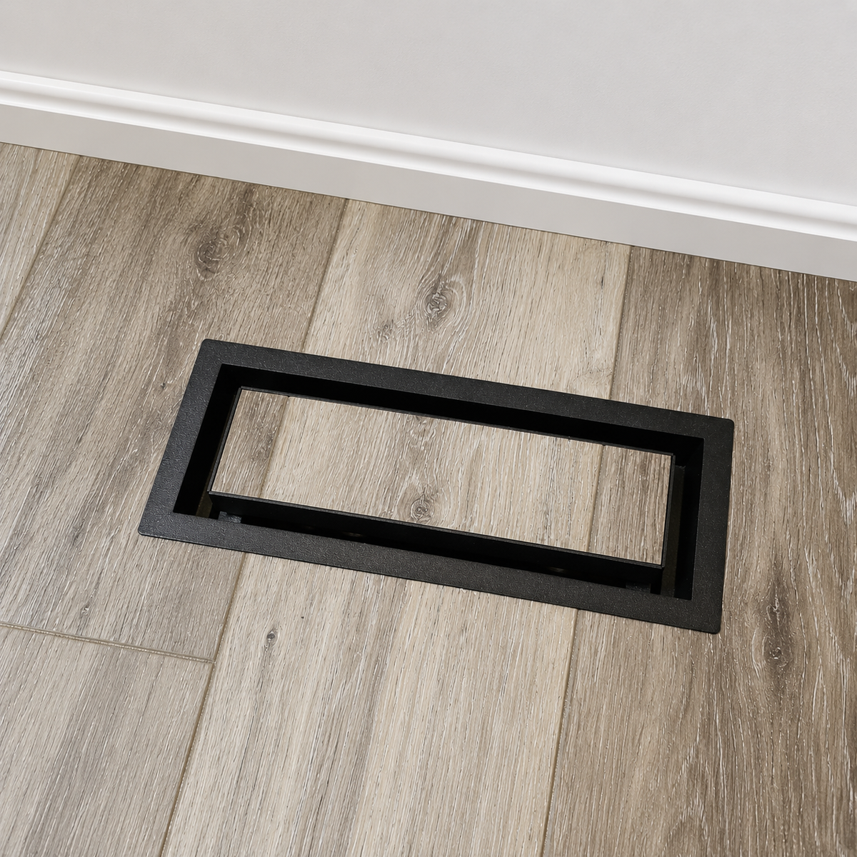 Airwinks floor register with flooring insert
